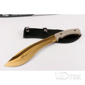 Tyrant gold Todd Berger Hand-signed edition combat knife UD402426