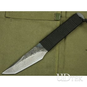 The forging laminated steel small straight knife （T head）UD40258