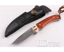 American Elk Ridge small fixed blade knife full tang structure UD403389