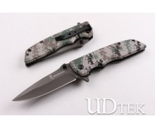 Browning DA80 fast opening camouflage back lock folding knife UD403398