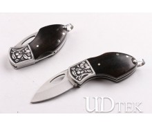 Big Thumbs steel color folding knife UD403407