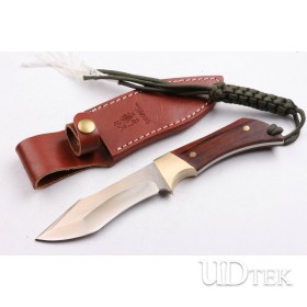 Wild Boar fixed blade hunting knife with D2 blade UD404416
