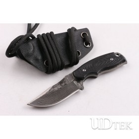 CRKT defence knife with damascus blade small machete UD404421