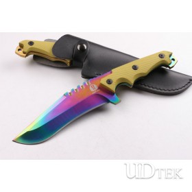 Strider Butcher fixed blade hunting knife with two different colors UD404425