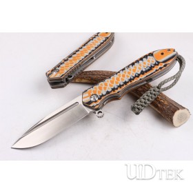 Wild Boar Mermaid D2 blade folding knife UD404469