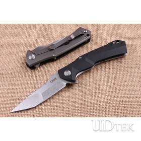 CRKT Black Shark stone-washing hunting survival knife UD404478