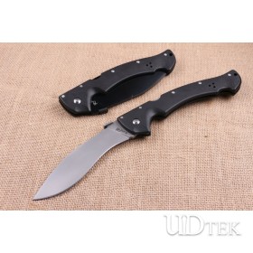 Long Cold Steel big dogleg folding knife two different blades color in stock UD404495