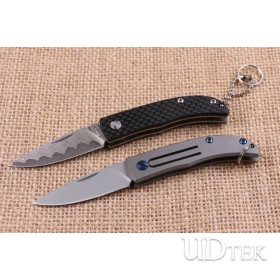 Small helper nolock key knife folding knife with two differnet types UD404510