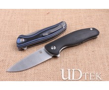 Bear head PA90S steel lock folding camping hunting knife UD404715