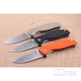 Bear head PA90S steel lock folding knife with three different colors UD404716