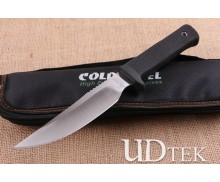 Cold Steel outdoor fixed blade knife with fire starter and whistle UD404806