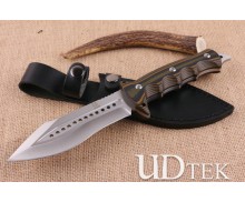 FOX clairvoyance G10 handle fixed blade hunting knife UD404828