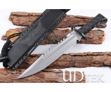 US Wolf scott sword bayonet machete army knife with LED flashlight and knife sharpener UD404878