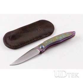 Chris Reeve CR Mennady small sanding folding camping knife（Titanium handle）UD404916