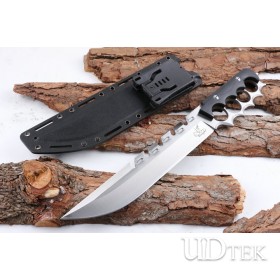 Wrangler straight knife fixed blade hunting knife with K sheath UD404922