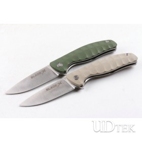 BLADE axis fast opening folding knife with G10 handle UD404923