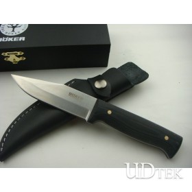 Boker Crazy hunter fixed hunting knife with Micarta handle UD404999