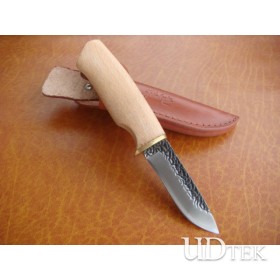 Hand-made copper head small hunting knife UD49208
