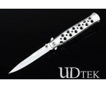 Cold Steel 26S all steel white butterfly  folding knife UD50056 