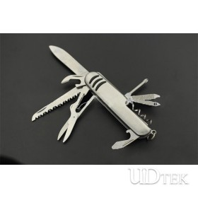 Steel 9 in 1 multifunctional stainless steel swiss army knife gift tool UD50101 