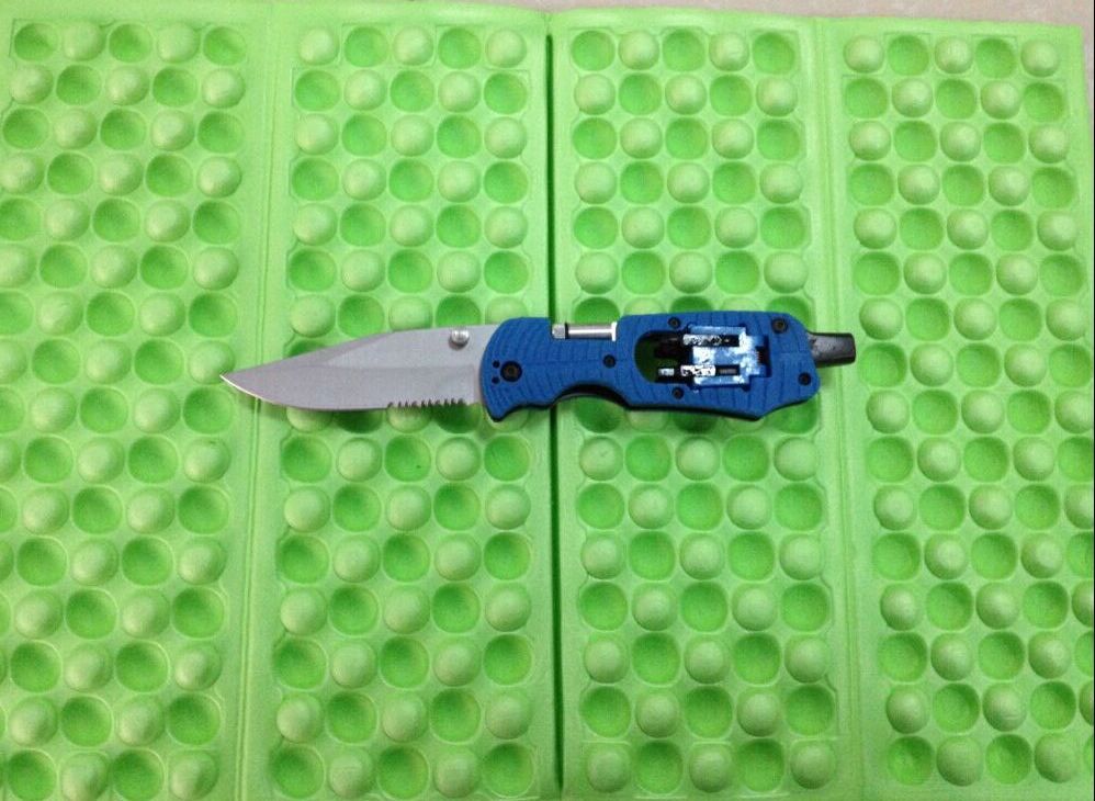 Screwdriver tool knife with LED flashlight can do customer logo UD50043