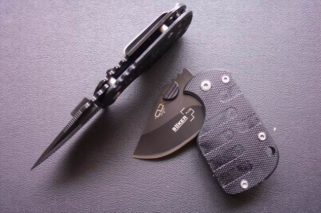 Boker.QQ little black pig High quality folding knife UD48102