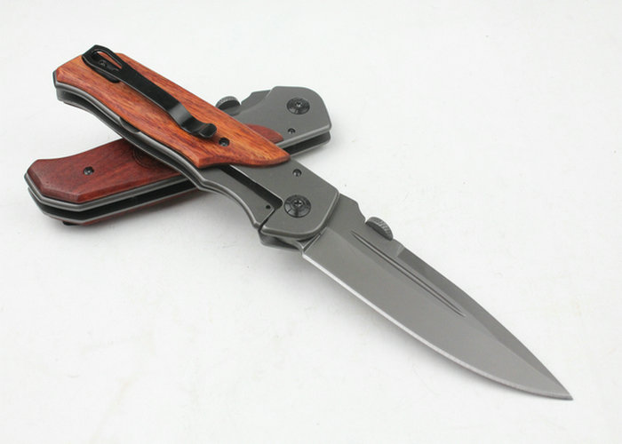OEM Browning DA30 Fighting Knife Tactical Knife with Wood Handle UDTEK00250