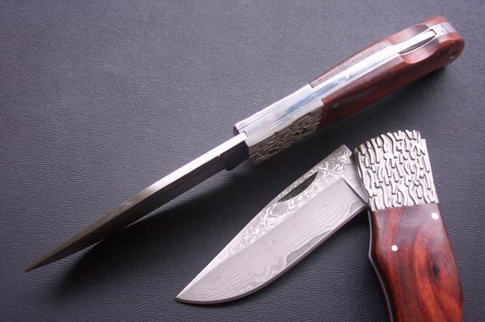 OEM DAMASCUS STEEL COLLECTION KNIFE FOLDING KNIFE RESCUE KNIFE HUNTING KNIFE  UDTEK00549 