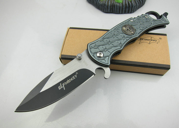 High Quality OEM Elf Monkey B105 Fast Open Folding Knife Gift Knives Hand Tools UDTEK01272