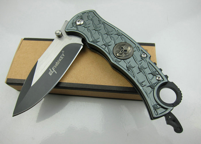 High Quality OEM Elf Monkey B105 Fast Open Folding Knife Gift Knives Hand Tools UDTEK01272