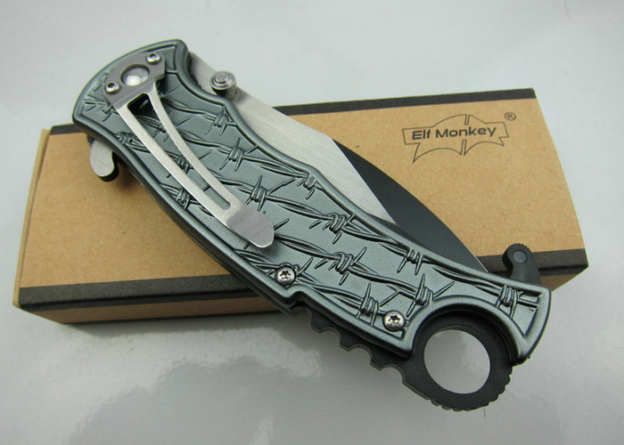 High Quality OEM Elf Monkey B105 Fast Open Folding Knife Gift Knives Hand Tools UDTEK01272