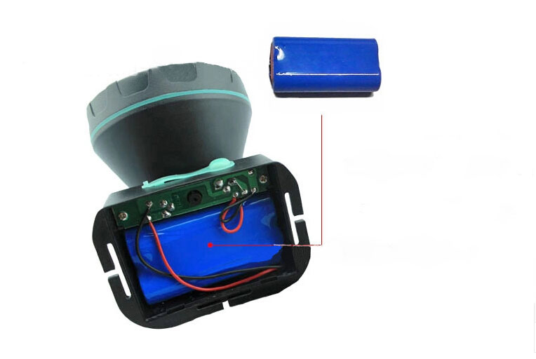 10W plastic chargerable headlamp LED waterproof  Lithium battery miner's lamp UD09010