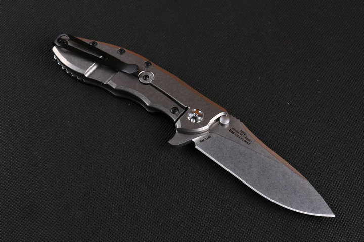 ZT0562 Zero Tolerance Titanium handle folding knife UD402389 