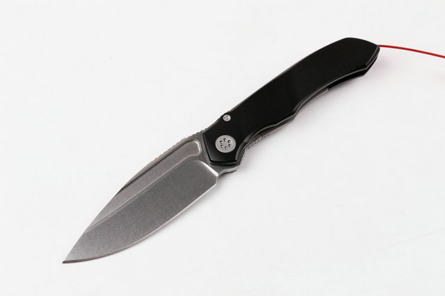 MICROTECH-ANAX(Poison dragonfly 2) stone-washing folding knife UD402434