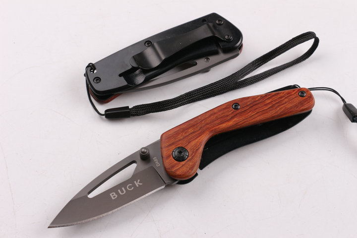 Buck DA85 folding knife with back clip UD403431