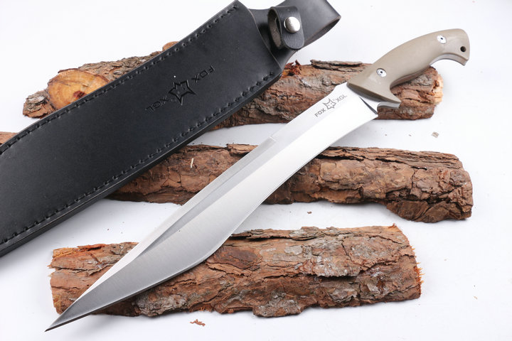 FOX Defense Master machete fixed blade hunting combat knife UD404866