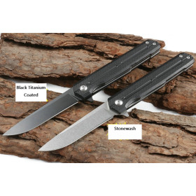 Manufactured High Quality Carbon Fiber Handle Outdoor Folding Pocket Knife Self-Defense UD405541
