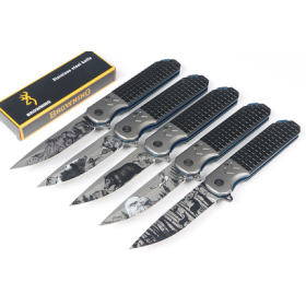 Browning F172 Fast Opening Camping Hunting Folding Knife UD407663