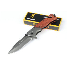 Browning FA72 Fast Opening Outdoor Camping Tactical Knife With Rope Cutter UD407730
