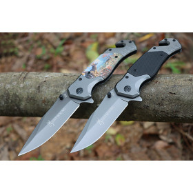 Browning X78 Fast Opening Folding Tactical Knife with Rope Cutter UD407735