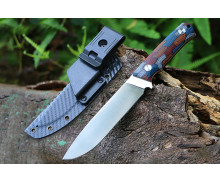 Color G10 Handle Full Tang Fixed Blade Knife Hunting Kydex Combat Knife OEM Hand Tools for Camping and Survival UD407772