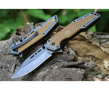 Browning A341 Fast Opening Steel and G10 Handle Pocket Camping Knife Tactical Outdoor Survival Tool UD407779