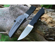 Sweden TH2 Outdoor Full Tang Survival EDC Pocket Fixed Knife with Kydex Sheath UD407813