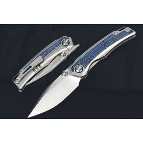 Blue Elves Titanium Alloy Outdoor Camping Survival Pocket Knife UD407817