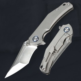 Dragon Wings M390 blade and Titanium handle pocket survival knife with axis UD407826