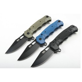 SOG axis lock jj204 three colors big folding pocket knife UD407827