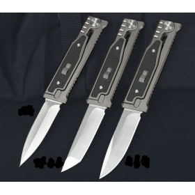 New gravity knife with d2 blade and G10 handle UD407829
