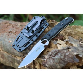 Kershaw 2048BW full tang small fixed blade knife with kydex sheath UD407843