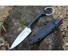 F197 fast opening line lock grey Titanium coated folding knife