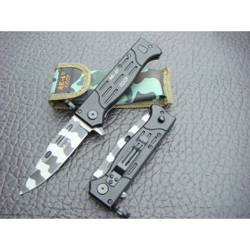 OEM BLACK EDITION TIGER BLADE AK-47 FOLDING KNIFE UD48225